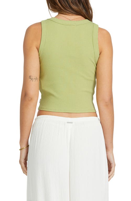 BILLABONG BILLABONG RERUN RIB CROP TANK 