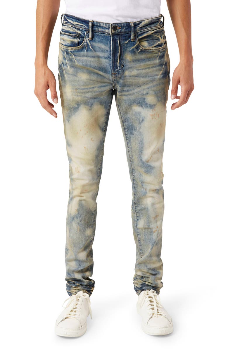 PRPS La Nina Skinny Jeans, Main, color, Marble Ice Wash