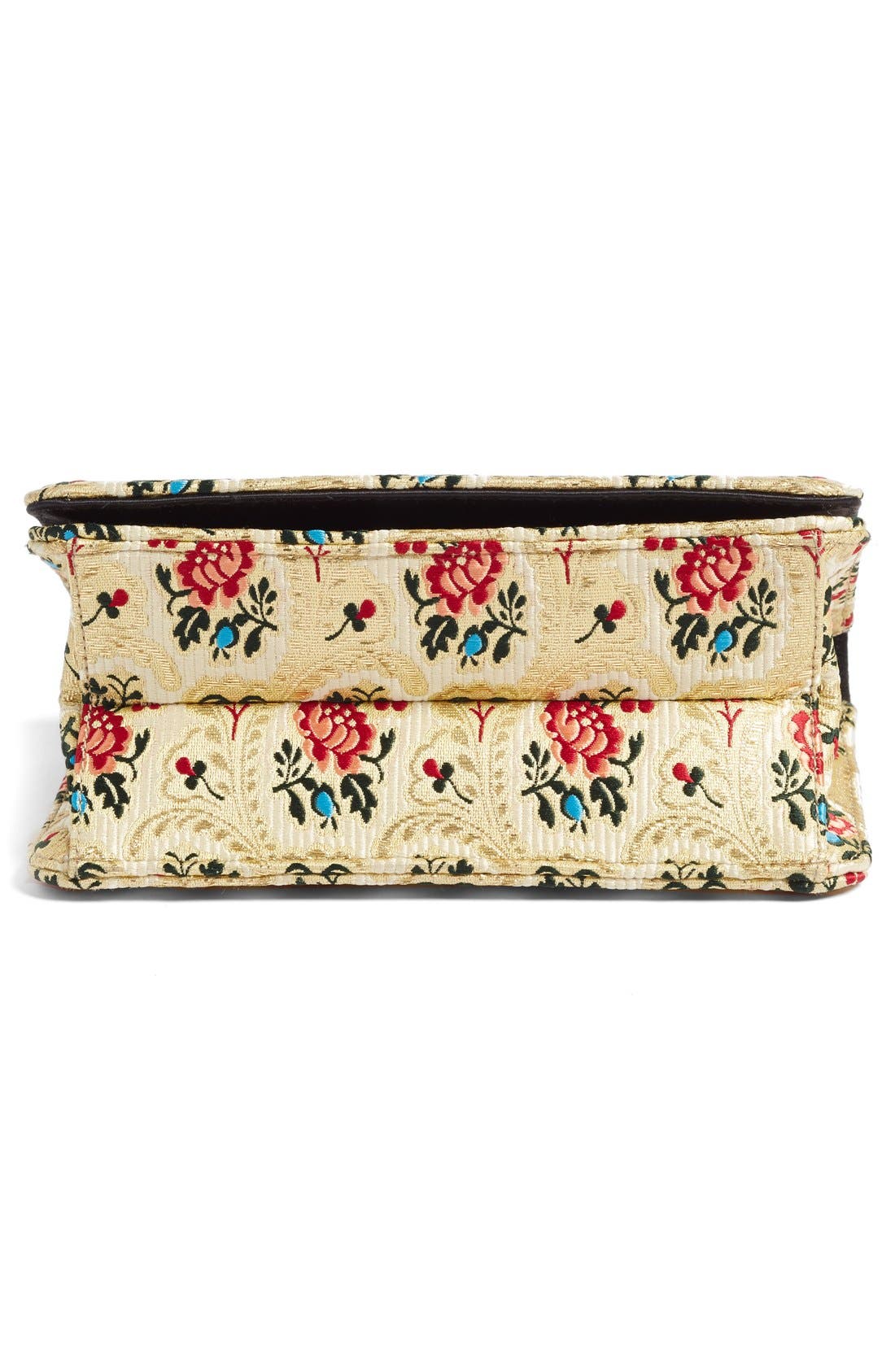 Miu Miu 'Evening' Floral Mogador Shoulder Bag, Alternate, color, 