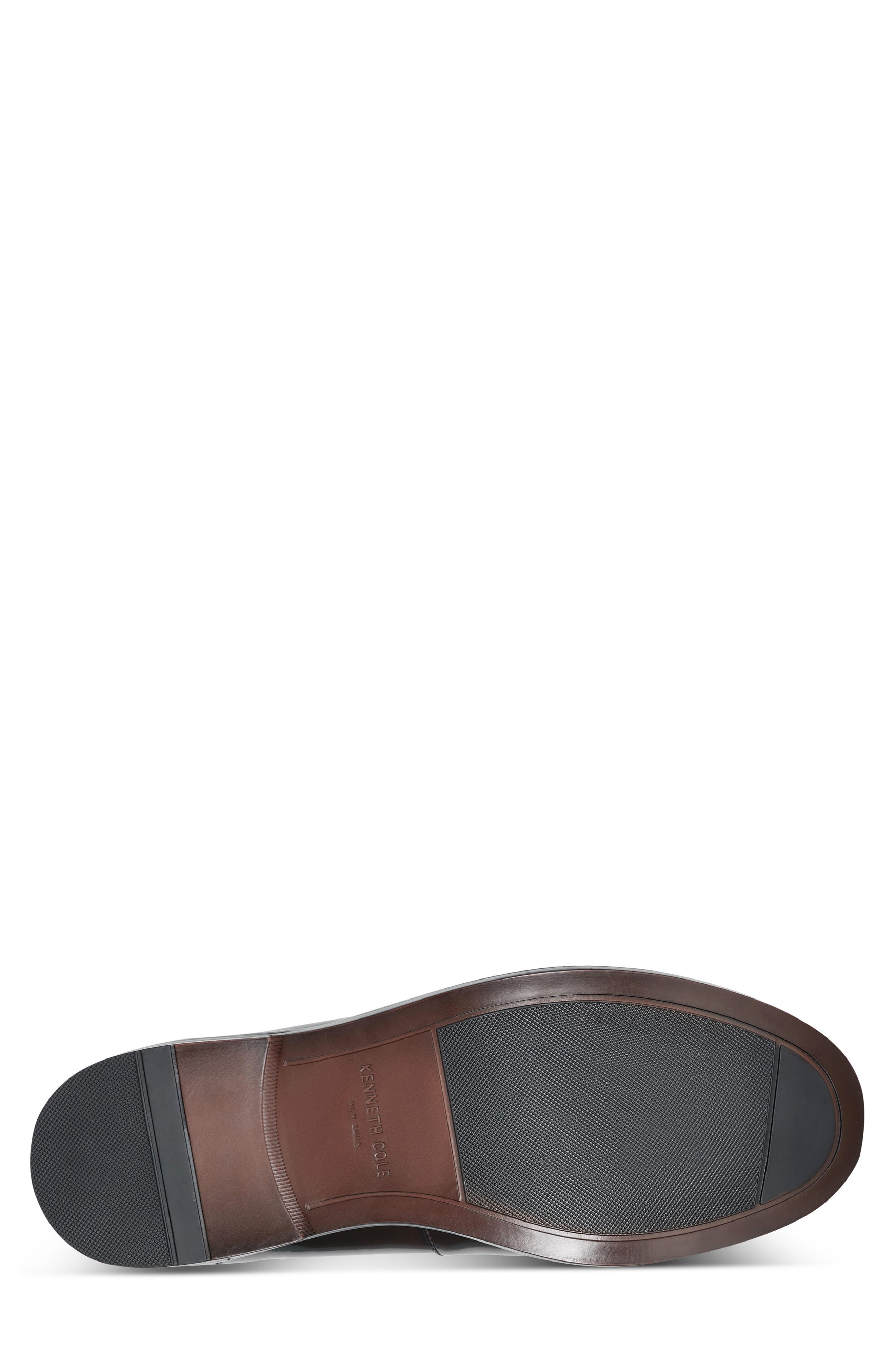 Paco Leather Penny Loafer, Alternate, color, BURGUNDY