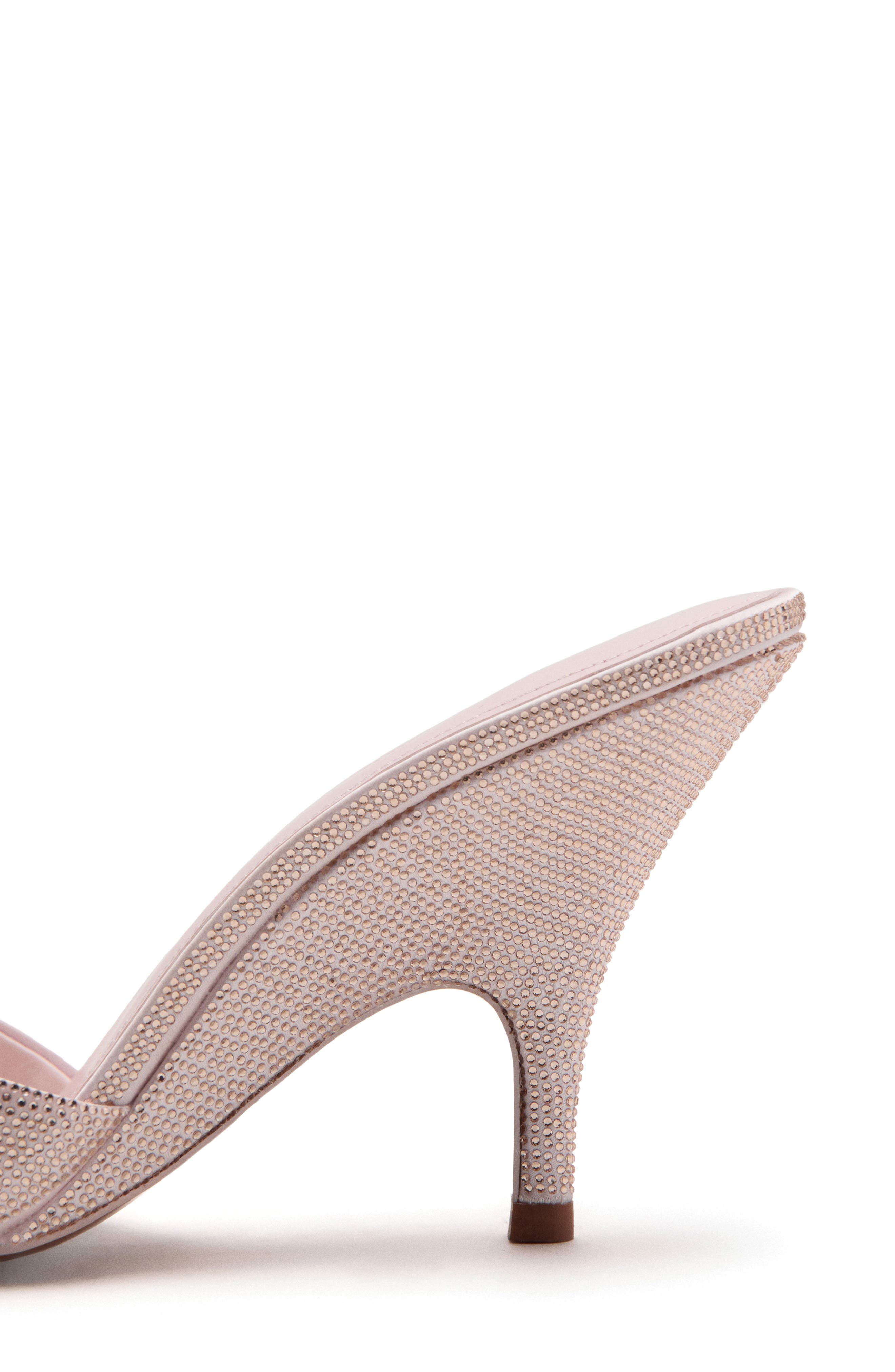x Kaia Gerber Rhinestone Sandal, Alternate, color, PINK