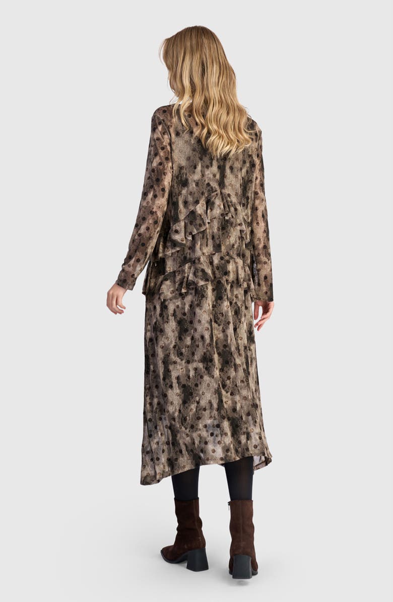 Alembika Fen Mesh Dress, Alternate, color, Aquarelle