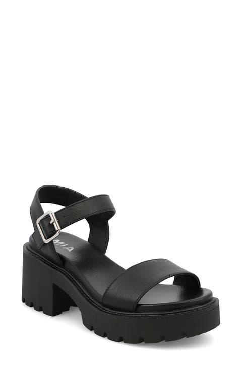 Savy Ankle Strap Platform Sandal (Women)