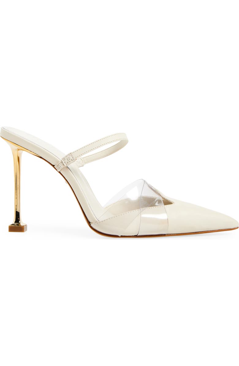 Schutz Tory Vinyl & Leather Mule Pump, Alternate, color,