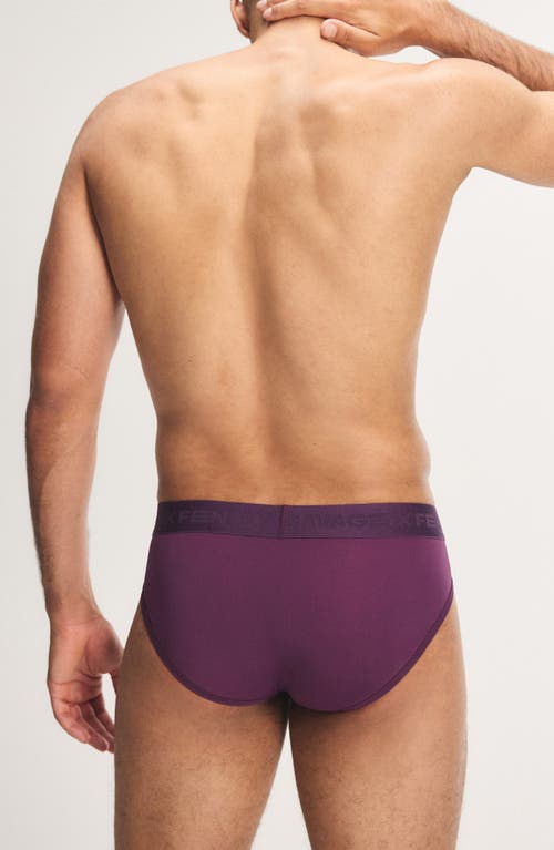 Savage X Fenty Shadow Fit Briefs In Purple