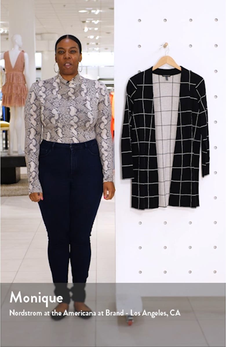 Check Wool Cardigan, sales video thumbnail