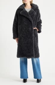 UGG® Gertrude II Long Faux Fur Teddy Coat