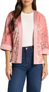 matty m. Crushed Velvet Jacket
