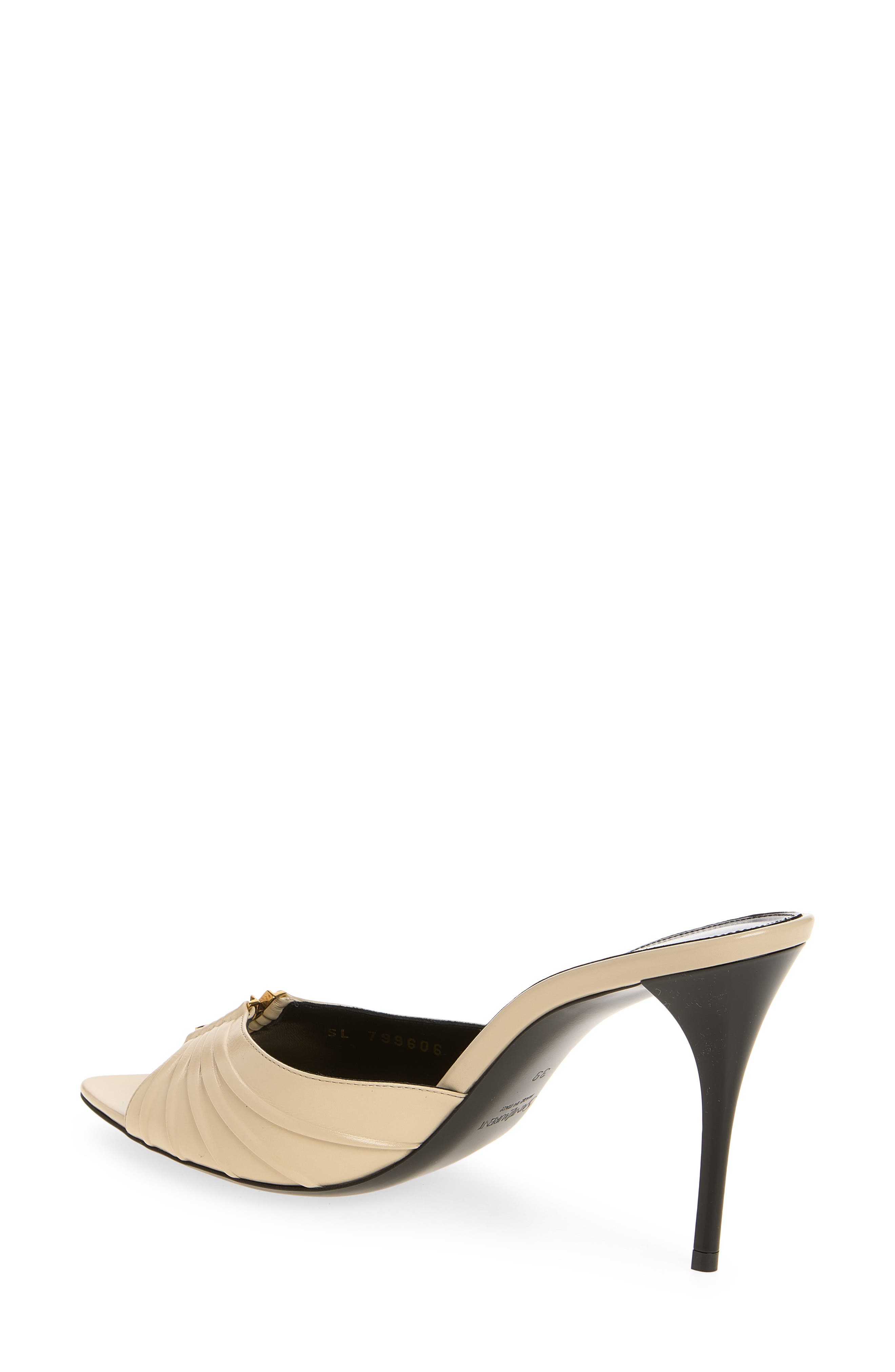 Babylone Mule, Alternate, color, IVORY
