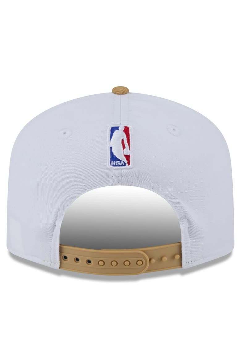 Men's New Era White/Gold Boston Celtics 2025/26 City Edition 19TWENTY Adjustable Hat, Alternate, color, White