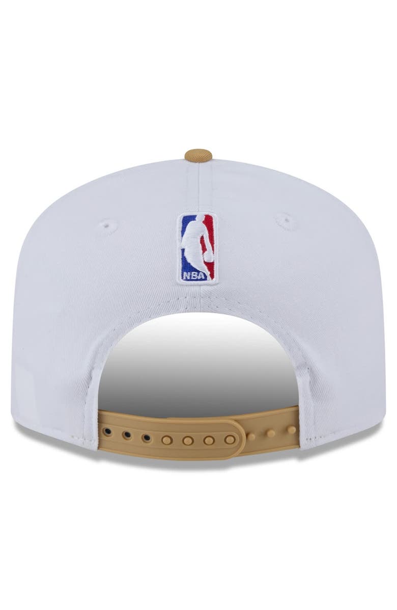 New Era Men's New Era White/Gold Boston Celtics 2025/26 City Edition 19TWENTY Adjustable Hat, Alternate, color, White