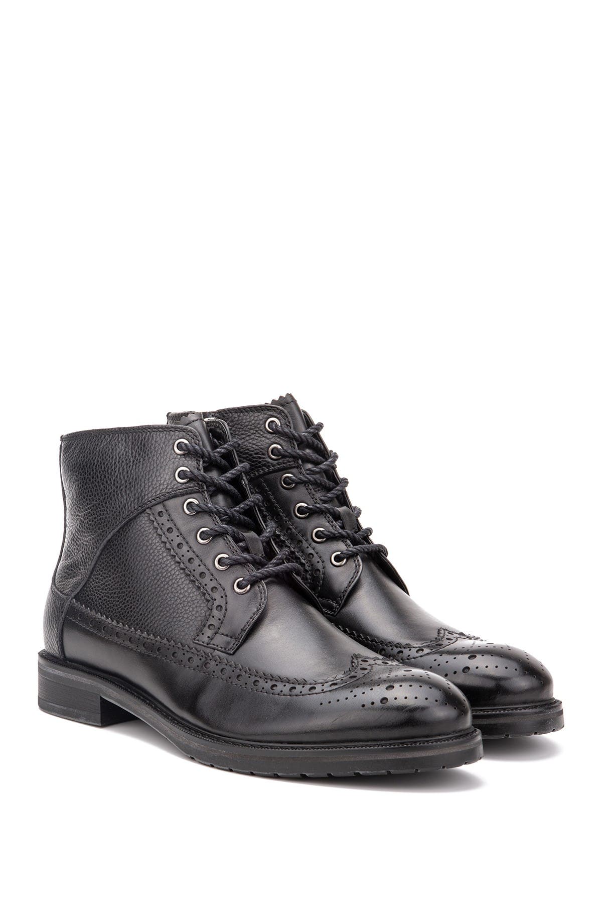 VINTAGE FOUNDRY Digiorno Wingtip Leather Lace-Up Boot, Alternate, color, 