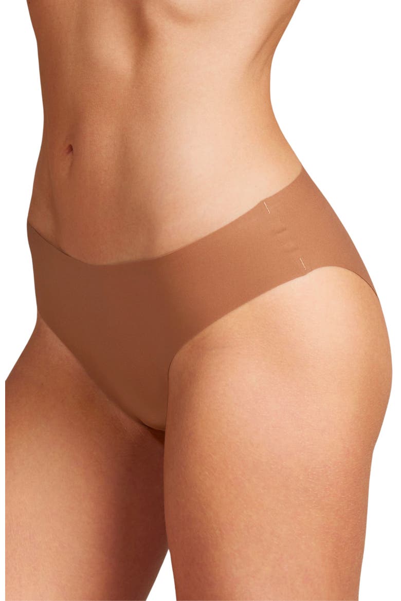 No-Show Bikini, Alternate, color, Toffee