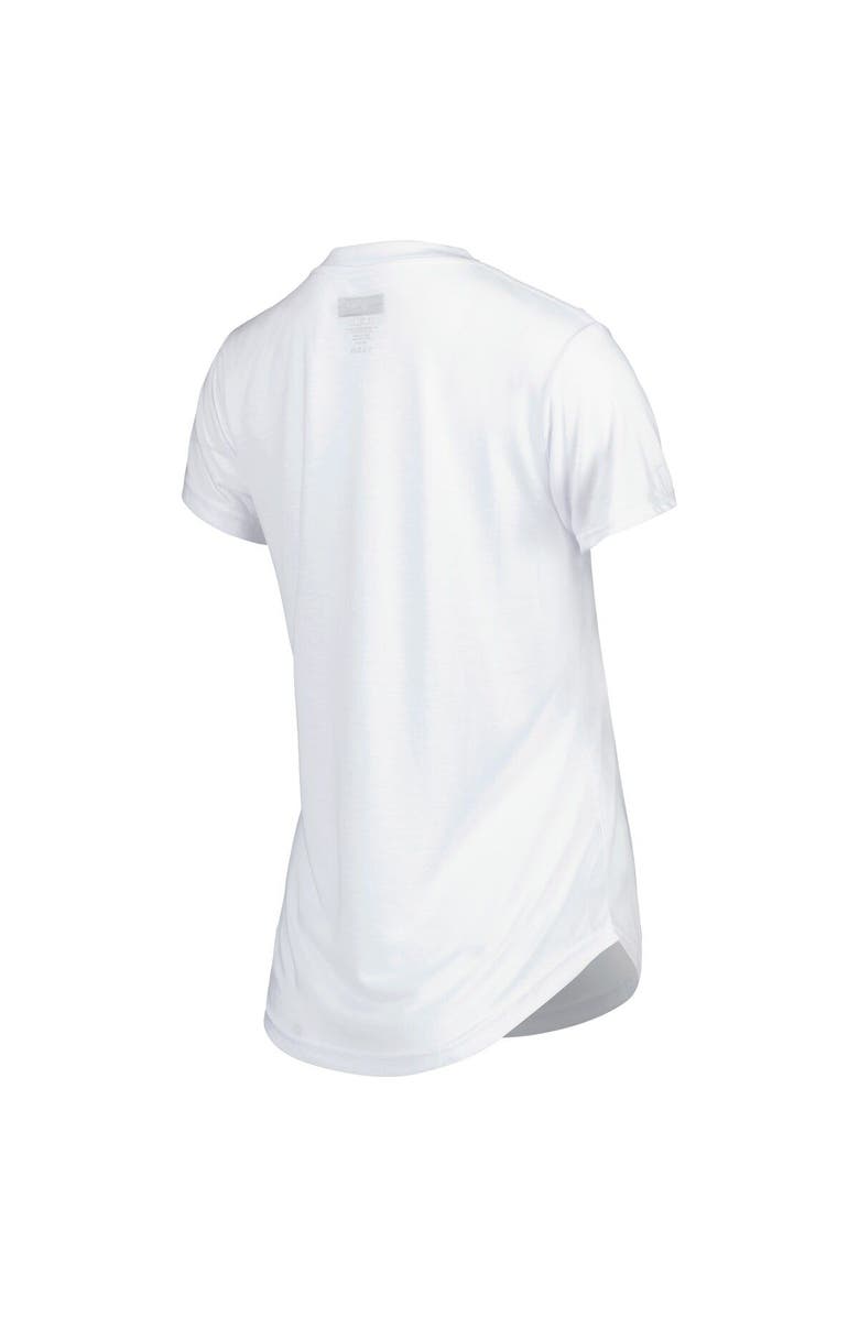 CONCEPTS SPORT Women's Concepts Sport White/Charcoal New England Patriots Sonata T-Shirt & Leggings Sleep Set, Alternate, color, White