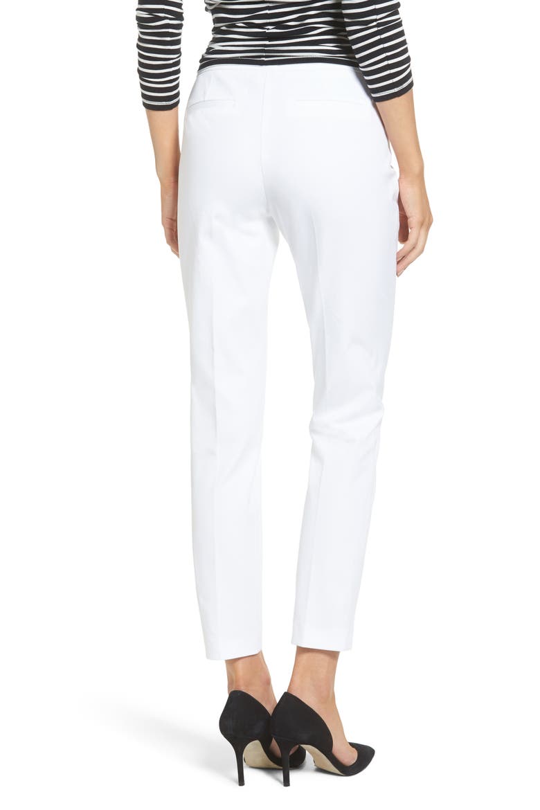 Ankle Pants, Alternate, color, WHITE
