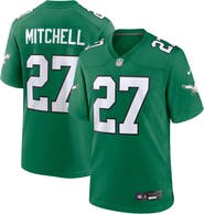 Nike Men's Nike Quinyon Mitchell  Kelly Green Philadelphia Eagles Alternate Game Jersey
