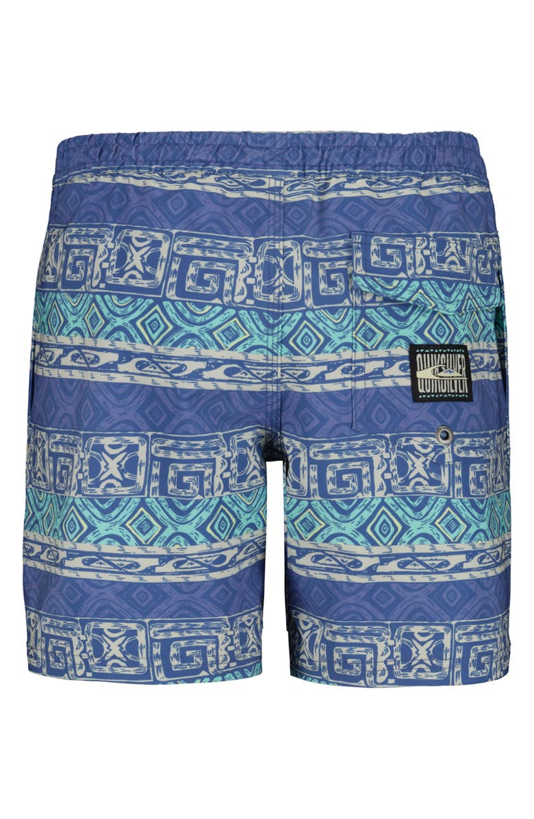 Quiksilver Kids' Surfsilk Global Stertch Volley Swim Trunks, Alternate, color,