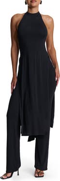 Naked Wardrobe Longline Halter Tunic