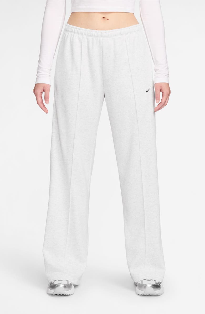 Nike Offline Chill Sweatpants, Main, color, Birch Heather/ White/ Black
