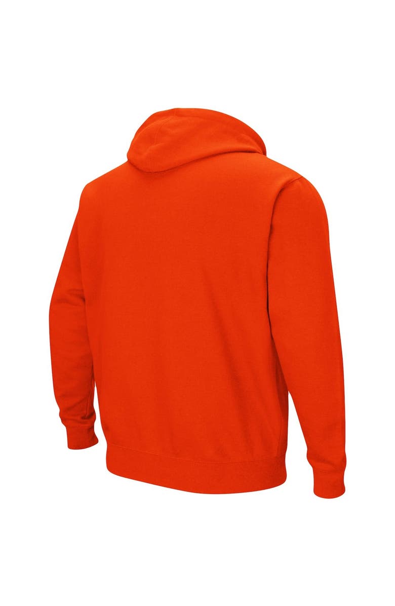 COLOSSEUM Men's Colosseum Orange Clemson Tigers Arch & Logo 3.0 Pullover Hoodie, Alternate, color, Orange