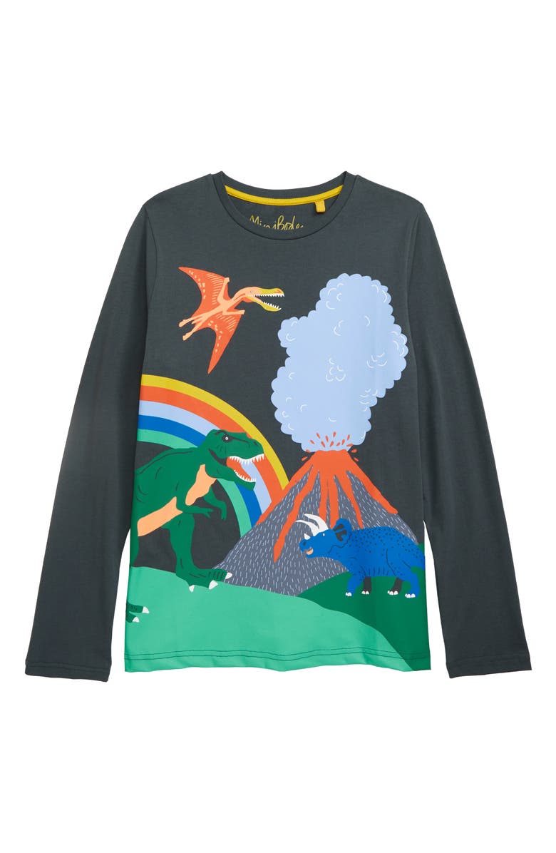 Mini Boden Dinosaur Adventure T-Shirt, Main, color, 