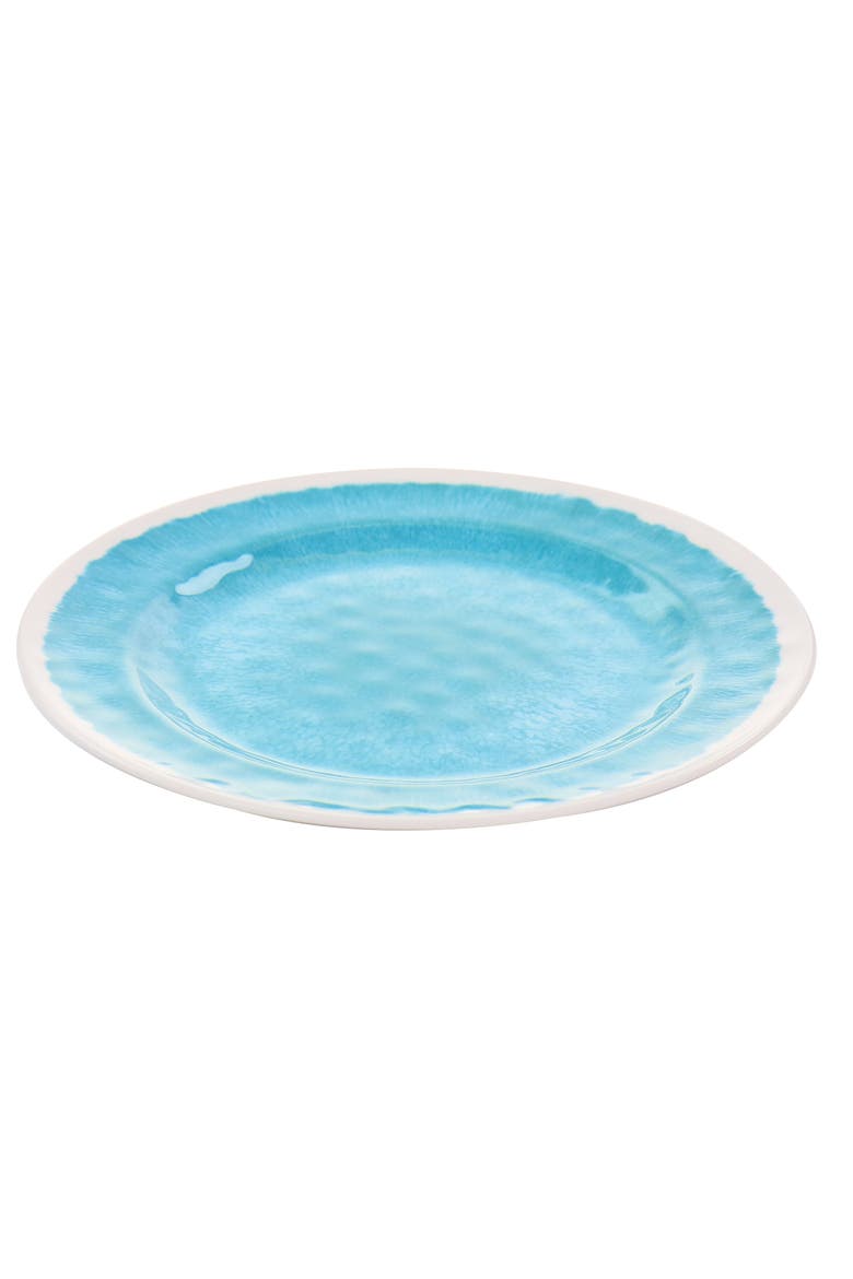 Telly 12 Piece Melamine Dinnerware Set, Alternate, color, Blue