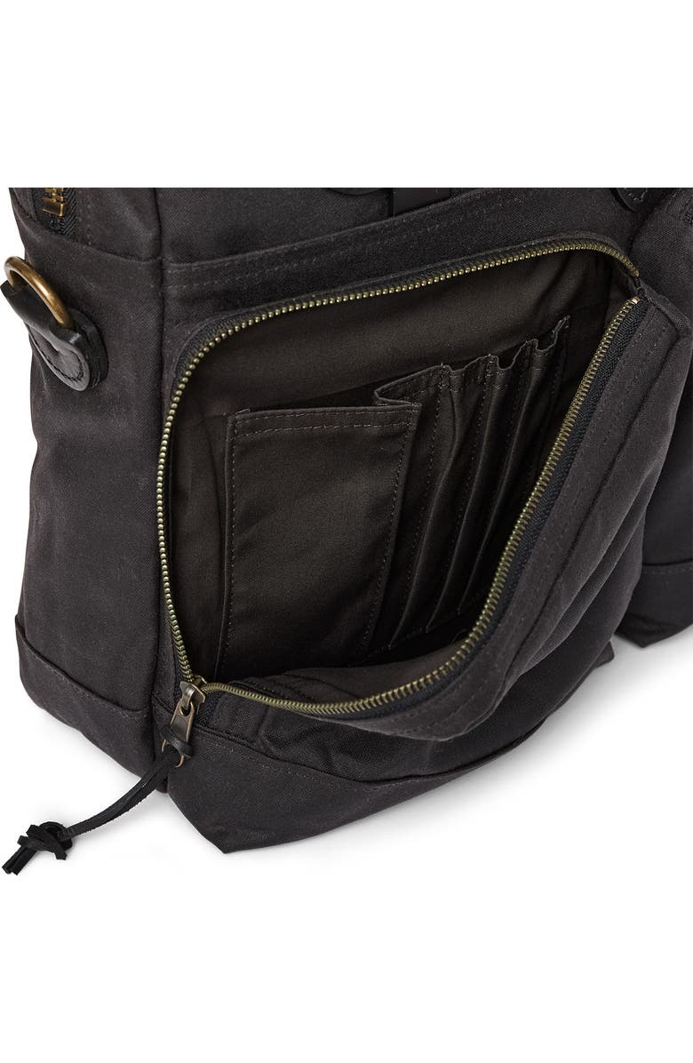 Filson '24 Hour' Tin Cloth Briefcase, Alternate, color,