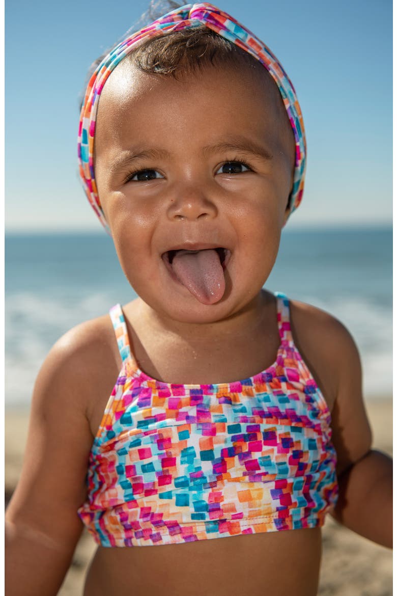 Kids' Pebble Two-Piece Swimsuit, Alternate, color, MULTI