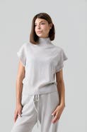 Le Fafo Cashmere Blend Mock Neck Sweater
