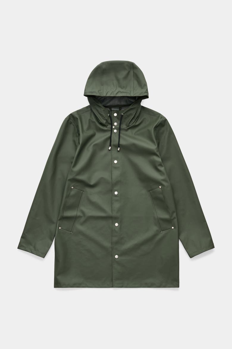 Stockholm Lightweight Raincoat, Alternate, color, Green