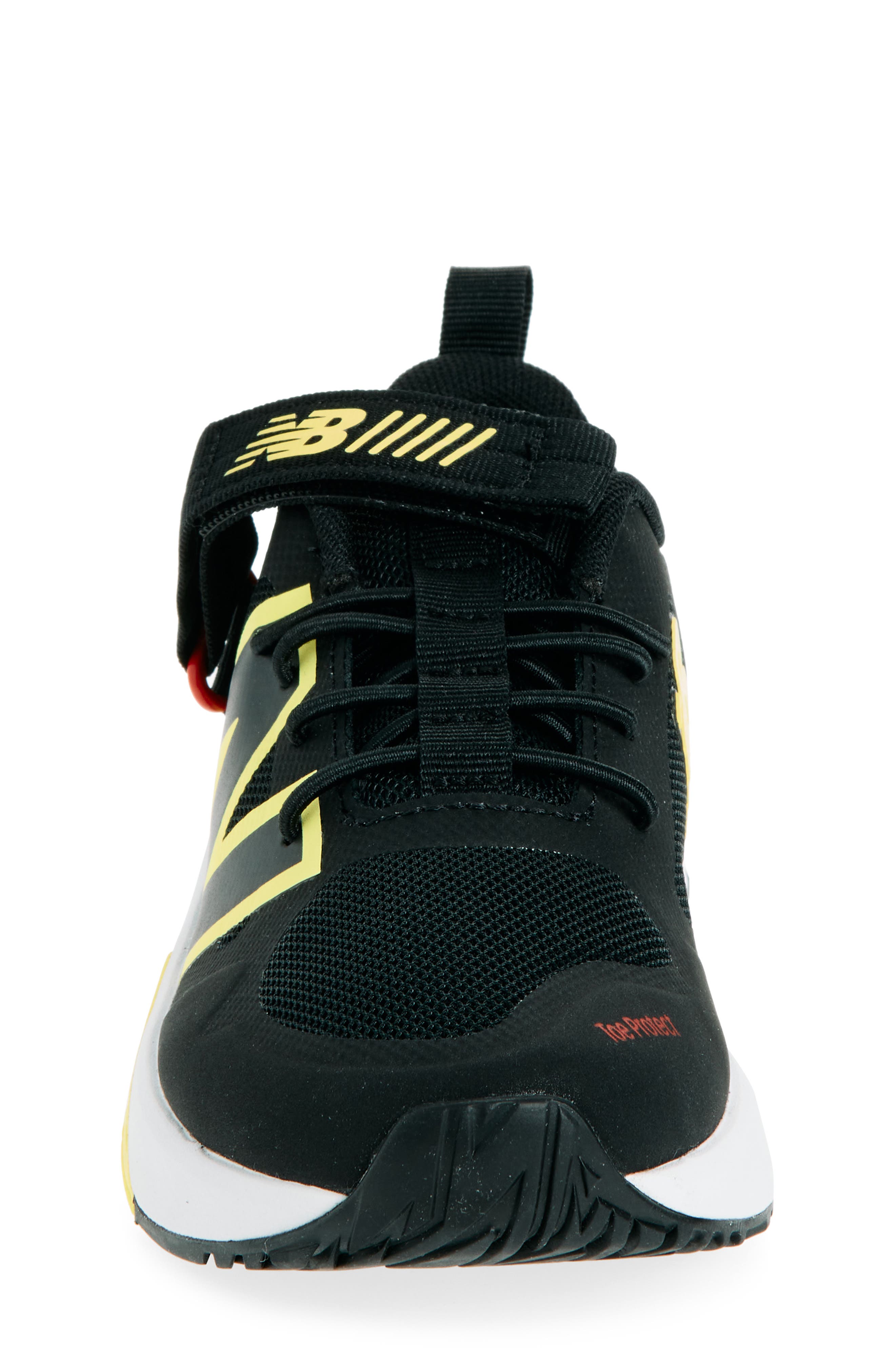 New Balance Kids' FuelCell Play Sneaker, Alternate, color, Black/ Punch Yellow