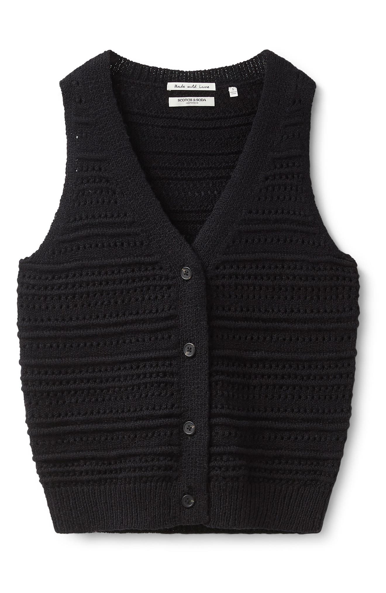 Scotch & Soda Open Knit Vest