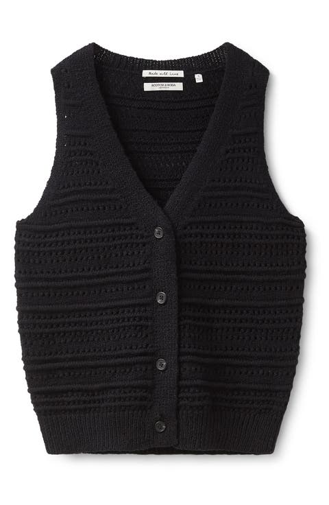 Open Knit Vest