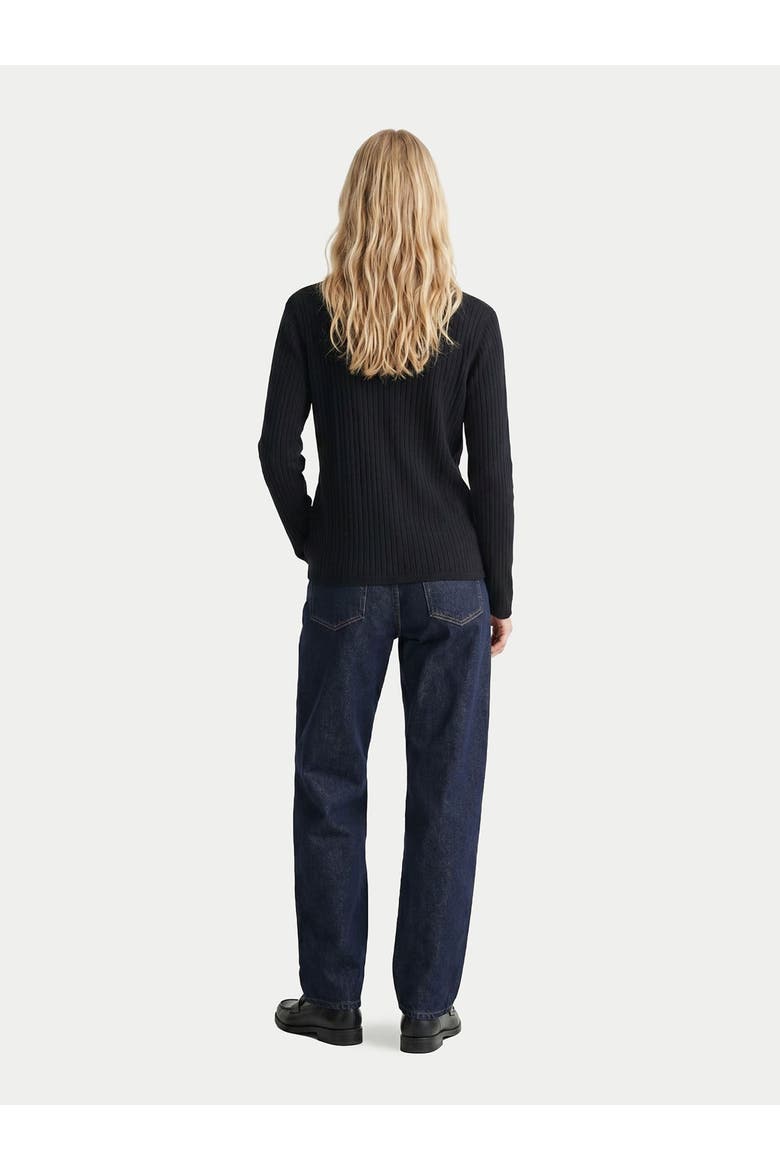 Silk Cashmere Cardigan, Alternate, color, black