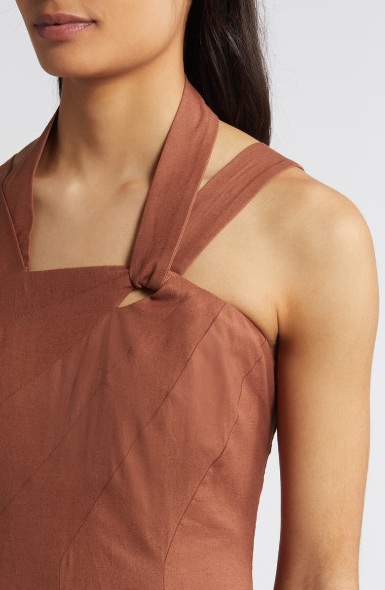 Du Paradis Positano A-Line Midi Dress, Alternate, color,