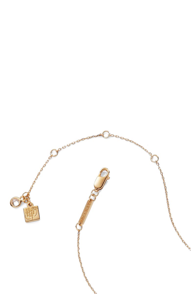 Alex and Ani Harry Potter<sup>™</sup> Hermione Wand  Necklace, Alternate, color, Gold