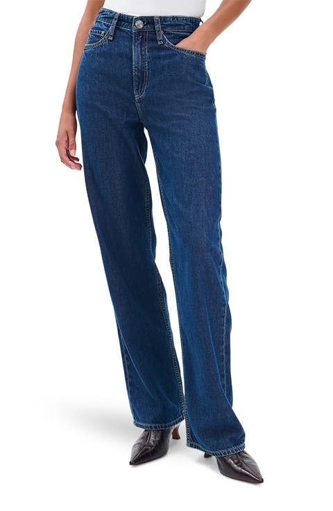 Featherweight Logan Wide Leg Jeans (Welbk)