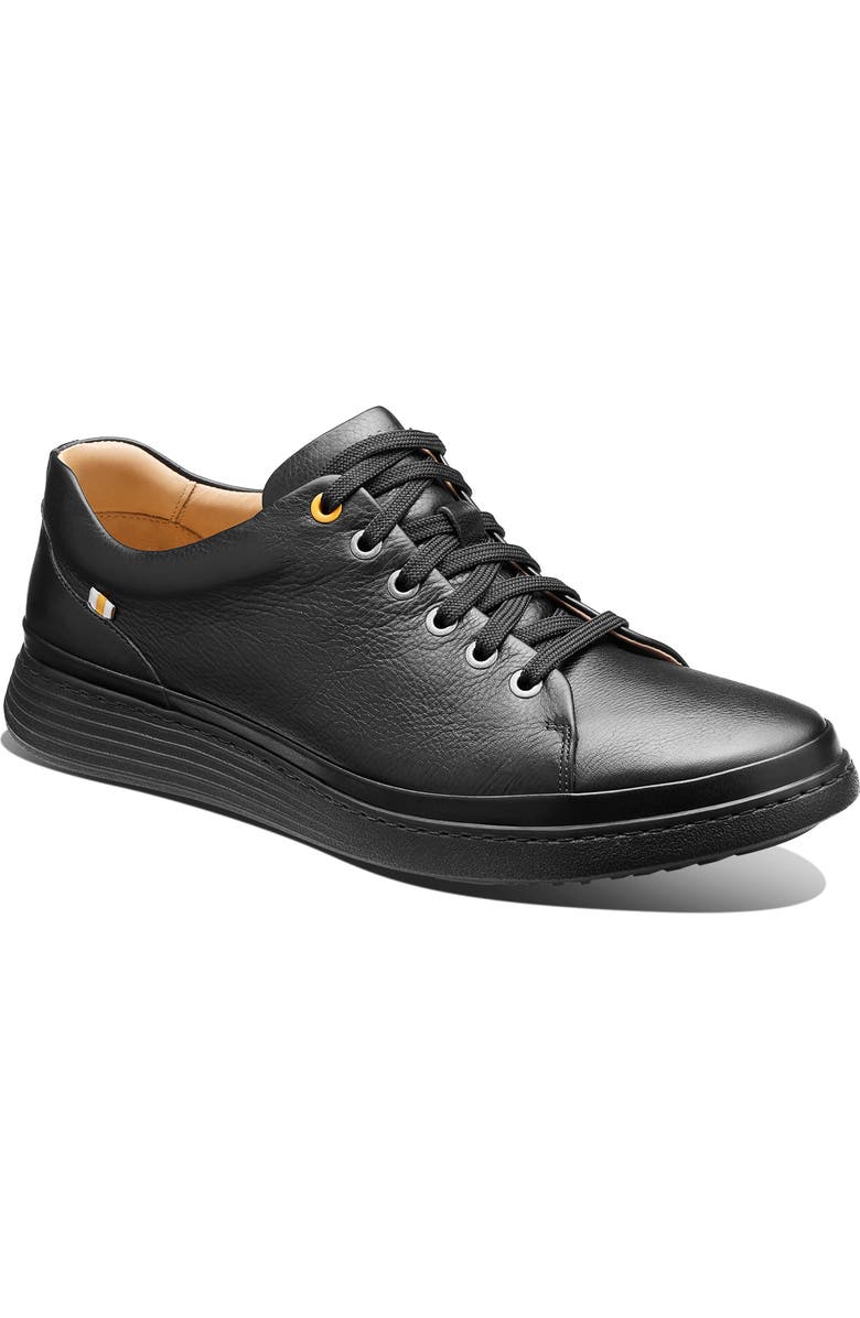 Samuel Hubbard Featherlight Fast Sneaker, Main, color, Black Leather