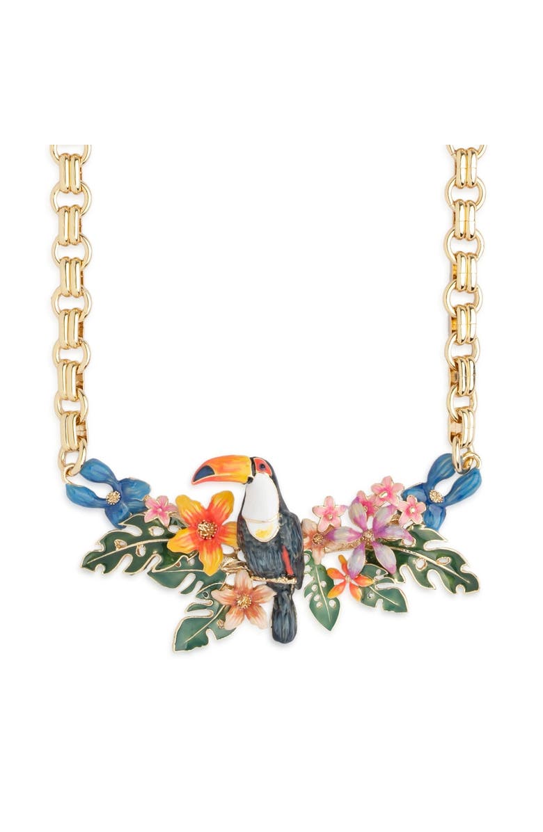 Bill Skinner Studio Toucan Necklace, Main, color, Toucan