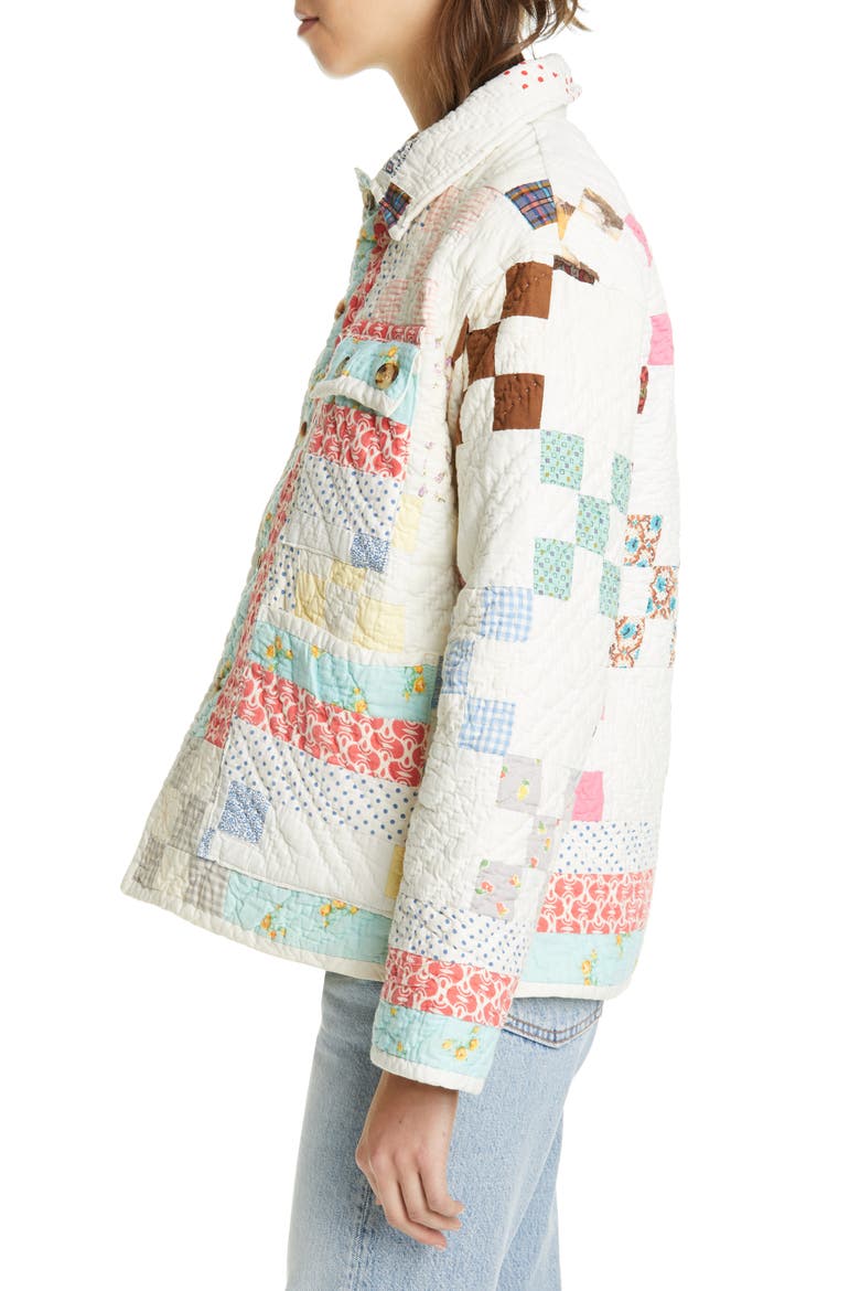 Quilted Workwear Jacket, Alternate, color, SPRING MULTI