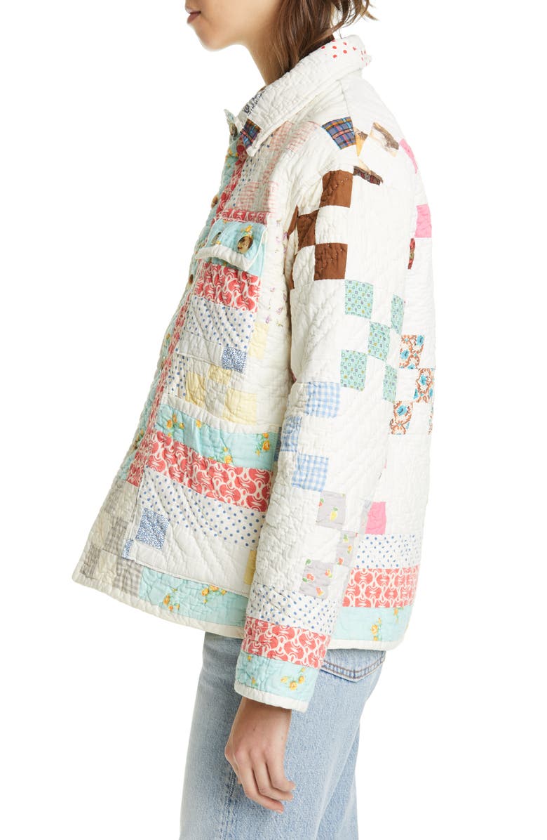 Bode Quilted Workwear Jacket, Alternate, color, 