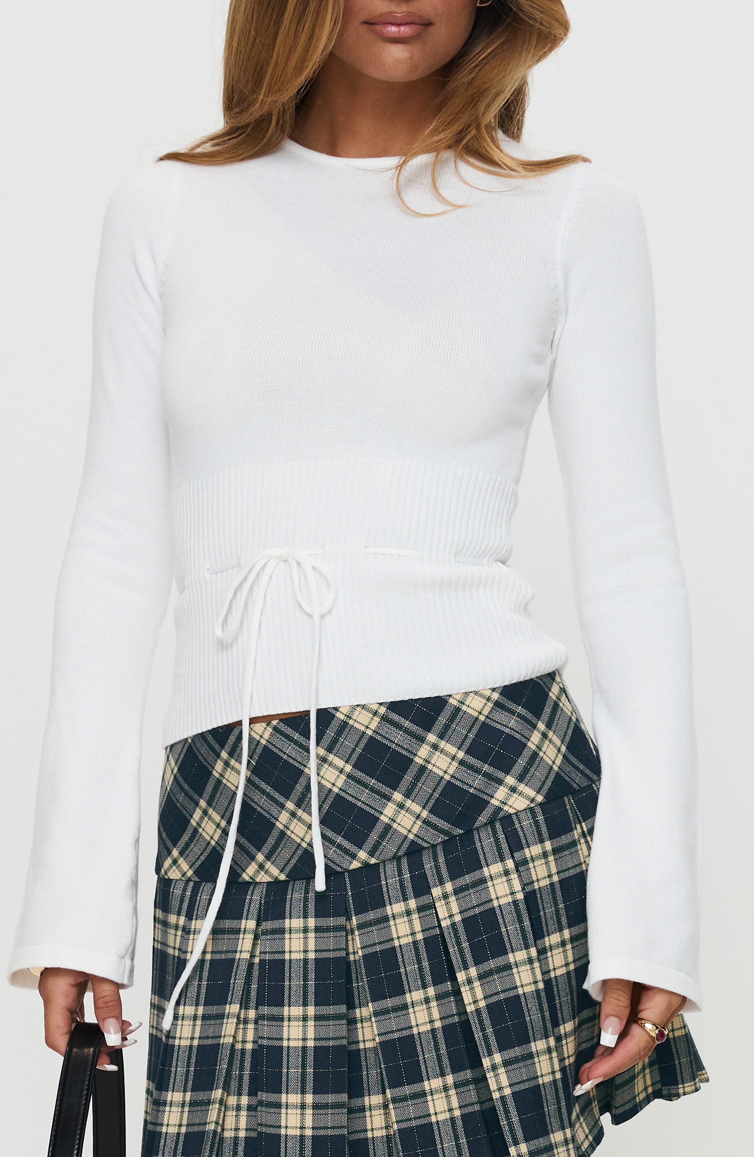 Princess Polly Craving Rib Detail Knit Top