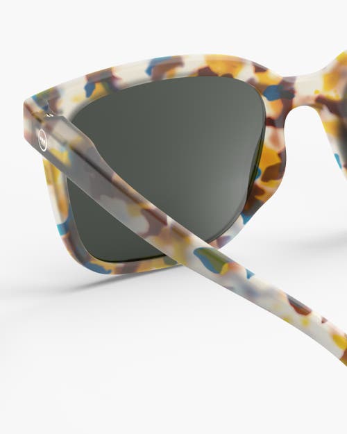 Izipizi #l 54mm Rectangular Sunglasses In Black