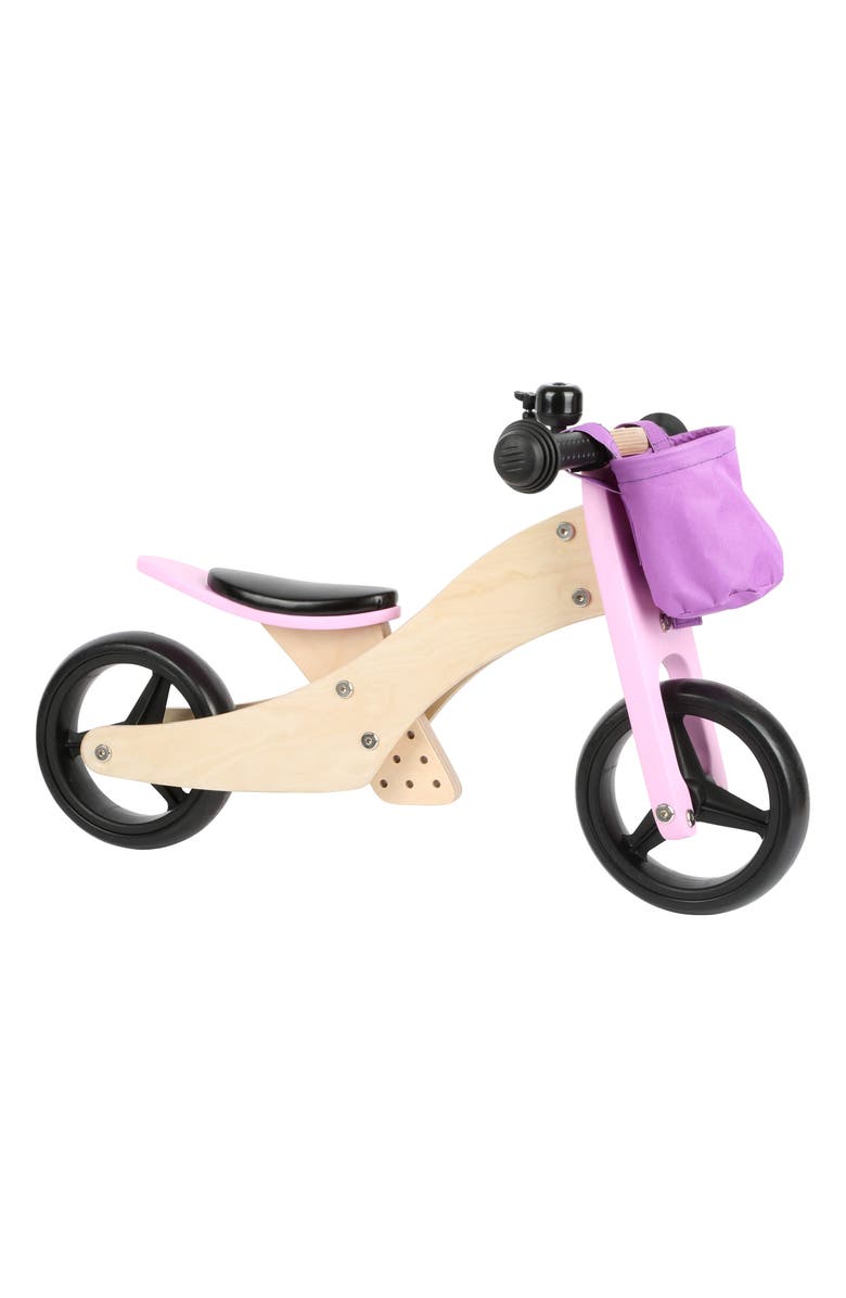 SMALL FOOT Small 2-in-1 Wood Training Bike/Trike, Main, color,