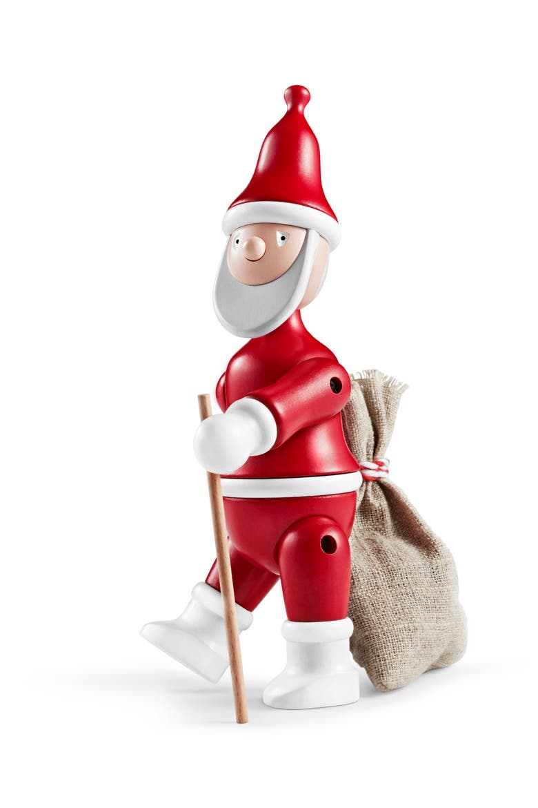 Kay Bojesen Santa Claus, Alternate, color, Red/White