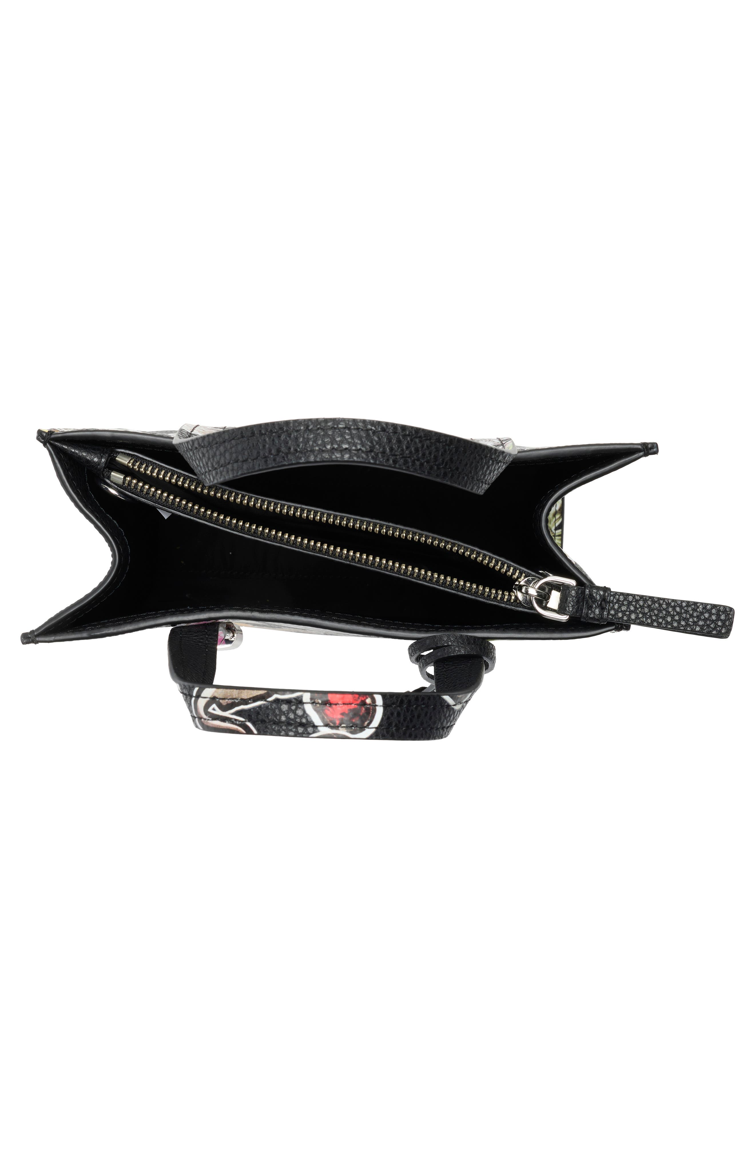 Marc Jacobs Sticker Mini Bold Grind Satchel Bag, Alternate, color, Black Multi