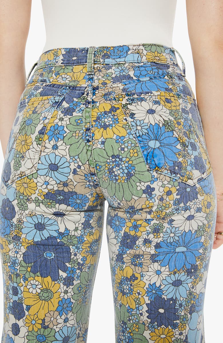 MOTHER The Rambler Print Crop Jeans, Alternate, color, 