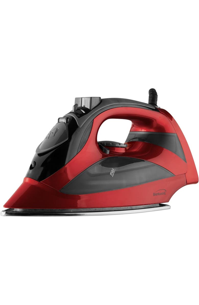 Brentwood Steam Iron With Auto Shut-Off, Alternate, color, Black