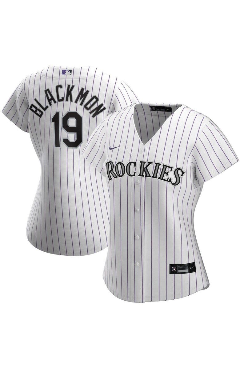 Nike Women's Nike Charlie Blackmon White Colorado Rockies Home Replica Player Jersey, Main, color, White
