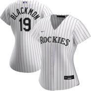 Nike Women's Nike Charlie Blackmon White Colorado Rockies Home Replica Player Jersey